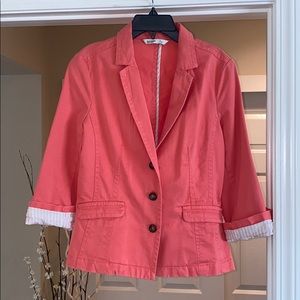 Old Navy Blazer 💯 Cotton Women size Small